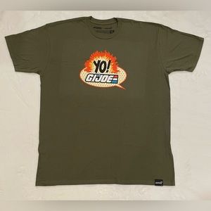 Yo! G.I Joe x Super 7 Mens Tshirt size Large